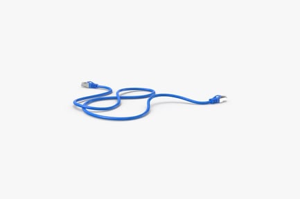 Preview: Blue RJ45 Ethernet Patch Cable