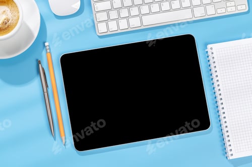 Preview: Tablet with blank screen