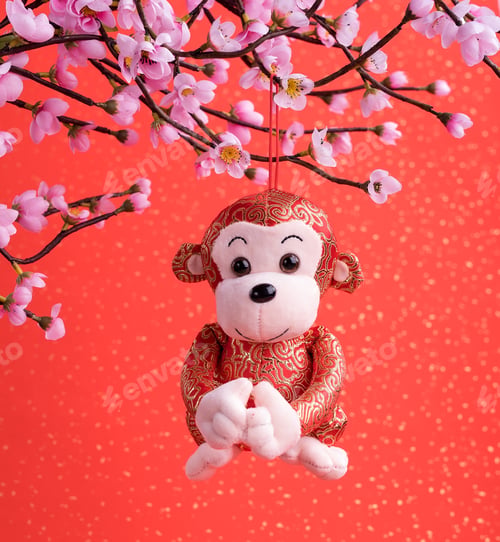 Preview: Chinese Traditional Knot Of Monkey