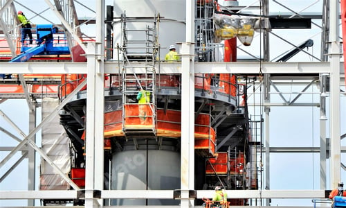 Preview: Construction sight of new power plant