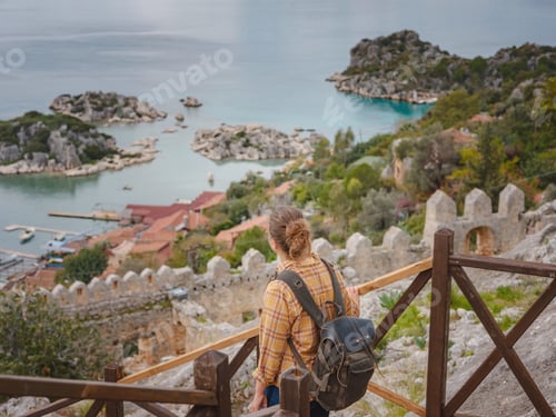 Preview: Travel and tourist attractions at Kekova island, Turkey.