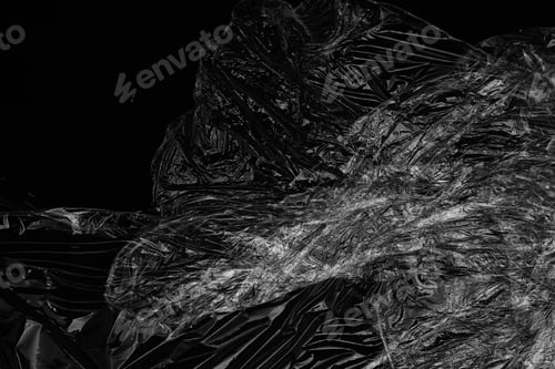 Preview: cellophane foil texture background polyethylene