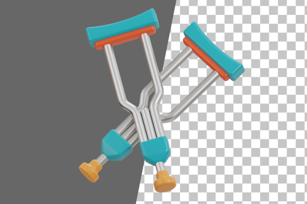 Preview: Crutch 3D Icon