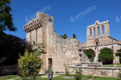 Preview: Monastery at Bellapais - Turkish Cyprus.
