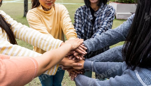 Preview: Team Hands Empathy Trust Partner partnership grow connect business partner and connection