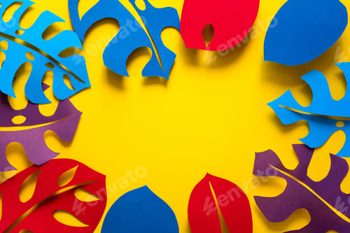 Preview: Summer tropical plant background