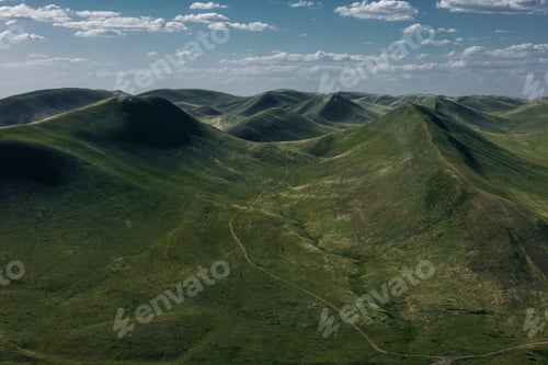 Preview: Aerial photography of a beautiful mountain landscape