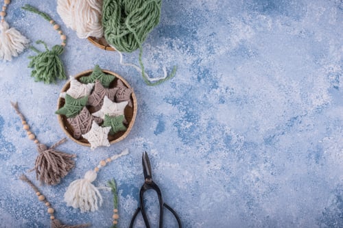 Preview: Christmas and New Year boho style decoration