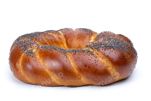 Preview: Ring shaped fancy loaf with poppyseeds