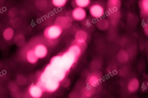 Preview: Magenta bokeh patterned background