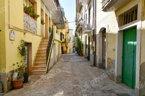 Preview: The village of Roseto Valfortore in Puglia, Italy.