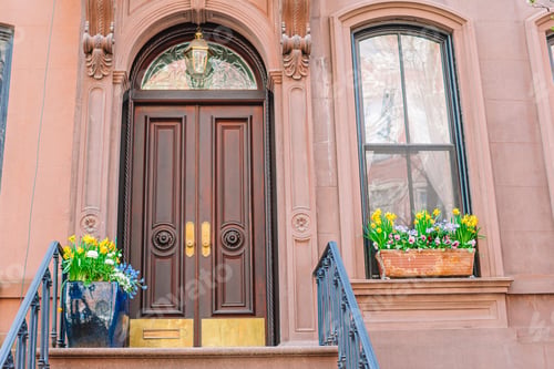 Preview: Empty streets in West Village at New York Manhattan, USA