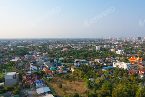 Preview: Bangkok downtown, Thailand in urban city in Asia.