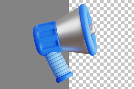 Preview: Megaphone 3D Icon