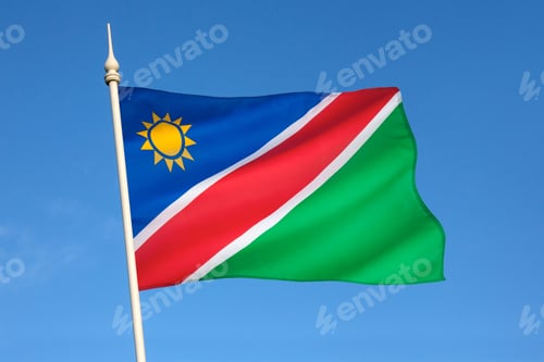Vorschau: Flagge Namibias