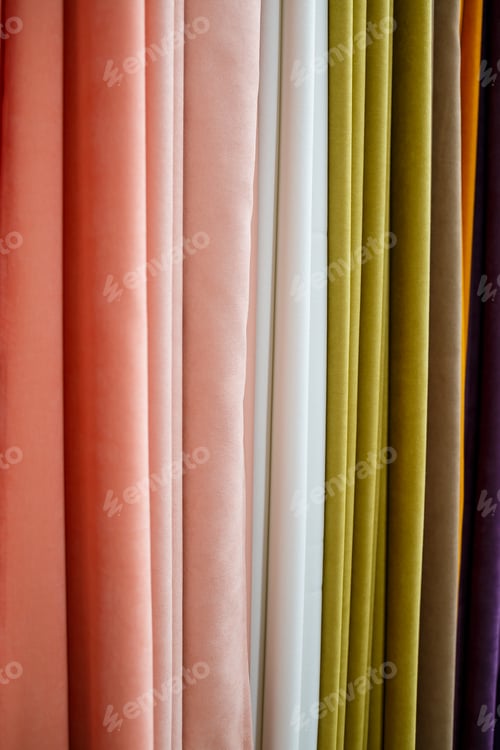 Preview: Window curtain, large selection of curtain fabrics, textile store