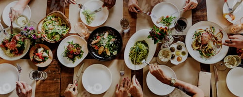 Preview: People Friendship Food Cuisine Happiness Concept