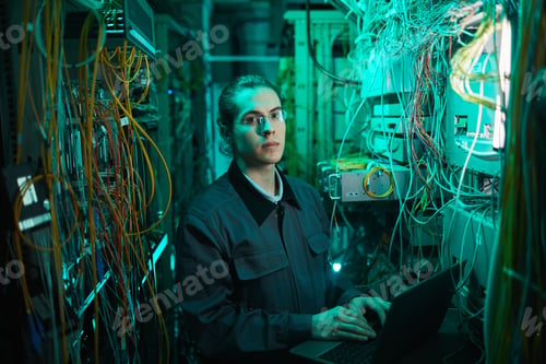Preview: Portrait of Network Technician