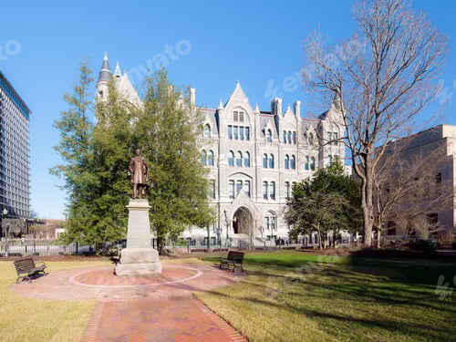 Visualização: Vista da rua de Richmond, Virgínia