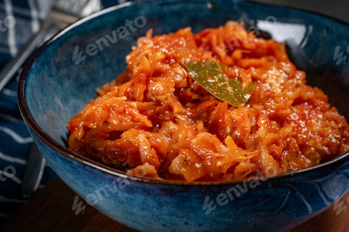 Preview: Fish stew with vegetables.