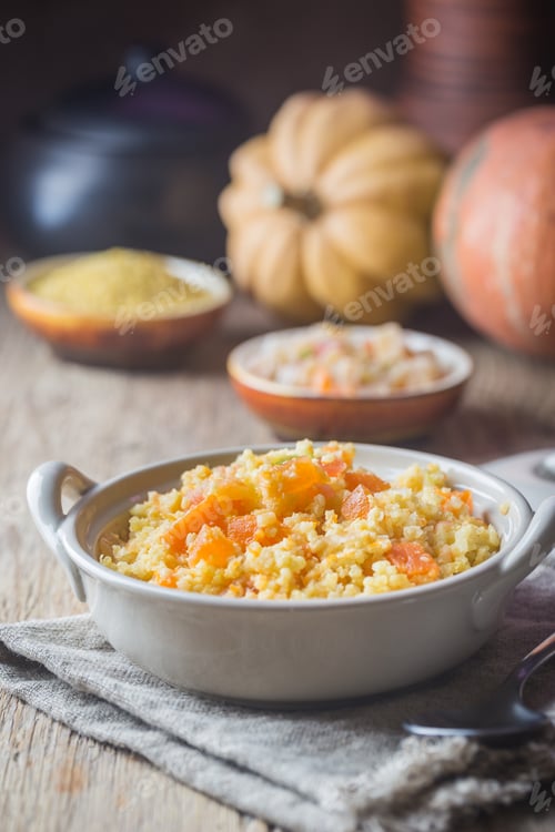 Preview: Millet with sweet pumpkin