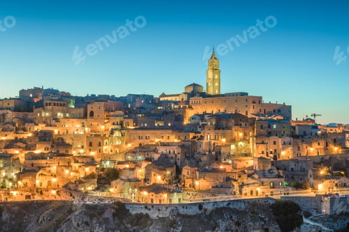 Preview: Matera, Italy at Twilight