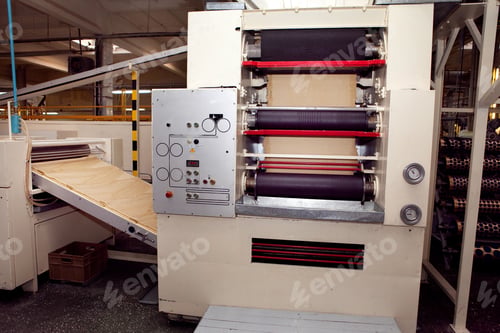 Preview: cookie making machine in the factory
