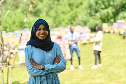 Preview: A Journey Through Nature's Beehives with an African American Muslim Woman