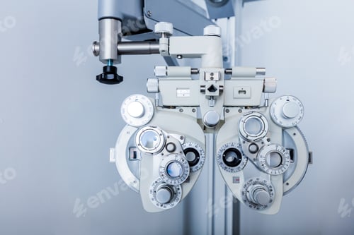Preview: Optical equipment for testing vision.