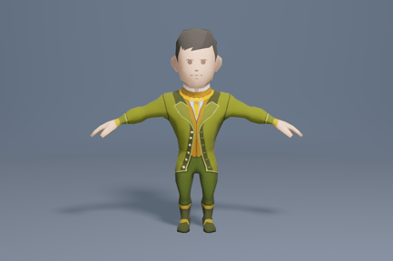 Preview: Medieval character earl 6