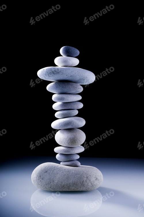 Preview: stones in balance zen rocks