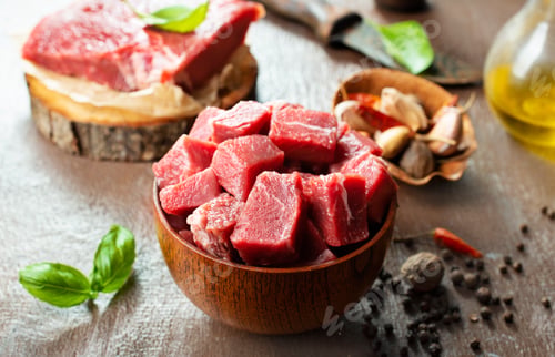 Preview: raw meat