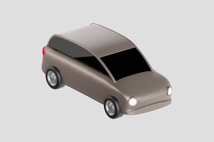 Preview: 3D Modern Car