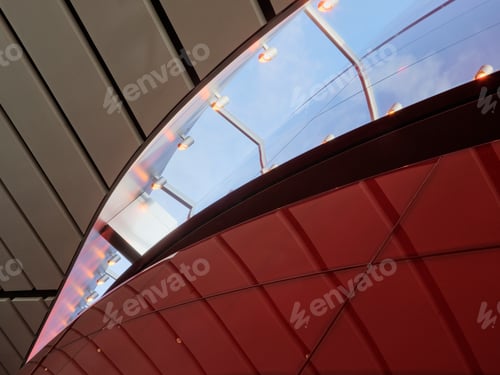 Preview: Lights in Skylight of Building