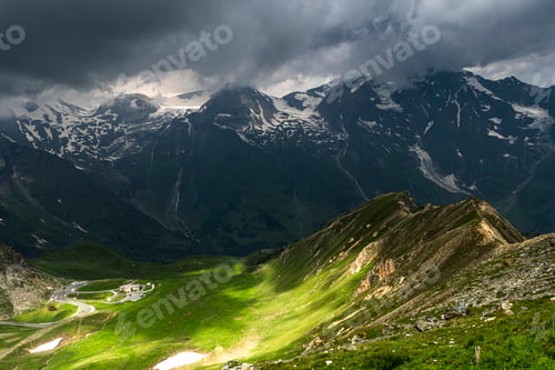 Preview: Alpine Landscape at Grossglockner in Austrtia