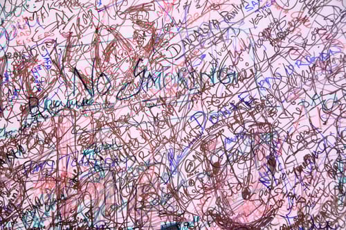 Preview: Abstract background of many name