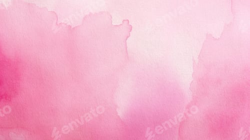 Preview: Dreamy Pink Watercolor Wash Background Texture