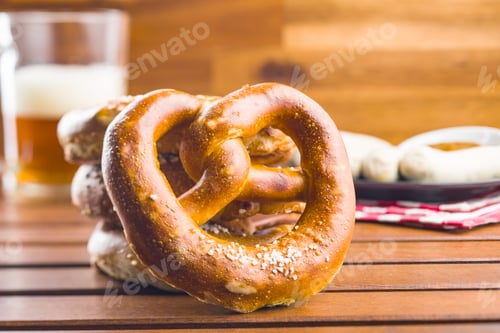 Preview: Soft salted pretzels.