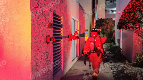 Preview: Firemen from behind saving lives.