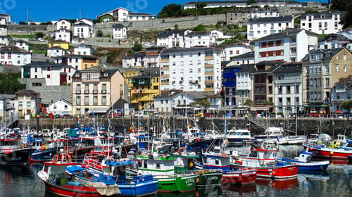 Preview: Fishing Port, Luarca, Spain