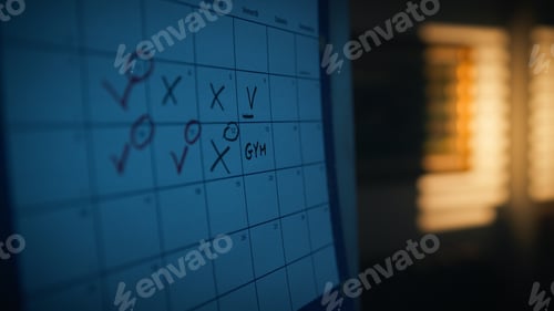 Preview: Planning Using Calendar in the night