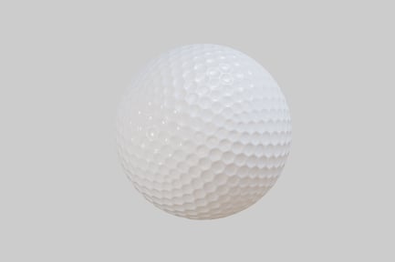 Preview: Textured white golf ball
