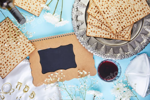 Preview: Pesah celebration concept - jewish Passover holiday