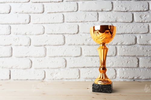 Preview: Gold trophy cup