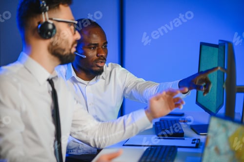 Preview: Dispatching support centers for freight transportation. Logistics and navigation of cargo delivery