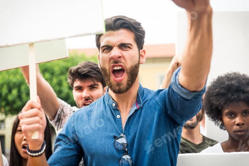 Preview: Activists demonstrating against social issues
