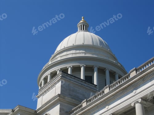 Preview: The Arkansas State Capitol or Capitol Building. Little Rock. AR. Home of Arkansas General Assembly