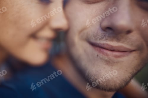 Preview: Close-up image of loving romantic couple