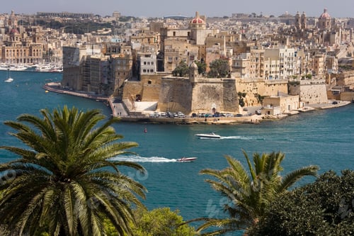 Preview: Grand Harbor of Valletta on the island of Malta