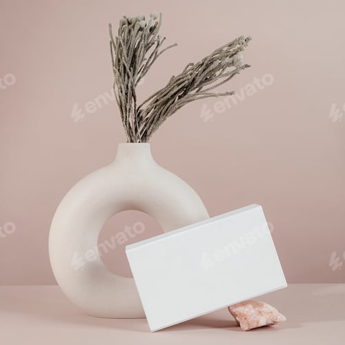 Preview: White box design on minimal background